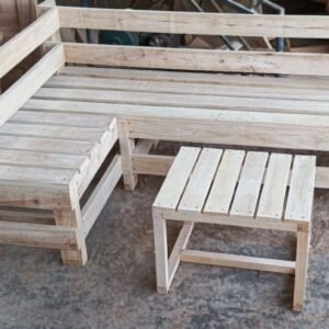 Sofá Rústico sin Tapizado